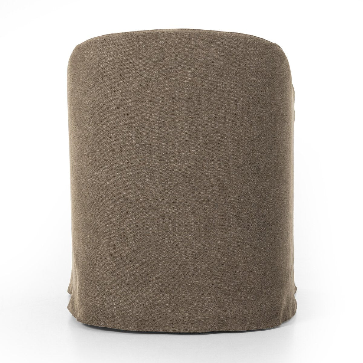 Featuring Cove Broadway Coffee Dining Chair With Casters by Four Hands at Amethyst Home. A polished form with curved lines and upholstered in a coffee-brown flax/linen blend, this chair brings quiet sophistication to the dining room. Functional casters allow easy movement.Overall Dimensions: 25.50"w x 25.25"d x 32.25"hWeight : 28.66 lbsMaterials : 100% Flax/Linen, 87% Polyurethane F. Amethyst Home provides interior design, new construction, custom furniture, and area rugs in the Houston metro area