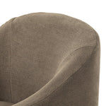 Featuring Cove Broadway Coffee Dining Chair With Casters by Four Hands at Amethyst Home. A polished form with curved lines and upholstered in a coffee-brown flax/linen blend, this chair brings quiet sophistication to the dining room. Functional casters allow easy movement.Overall Dimensions: 25.50"w x 25.25"d x 32.25"hWeight : 28.66 lbsMaterials : 100% Flax/Linen, 87% Polyurethane F. Amethyst Home provides interior design, new construction, custom furniture, and area rugs in the Seattle metro area