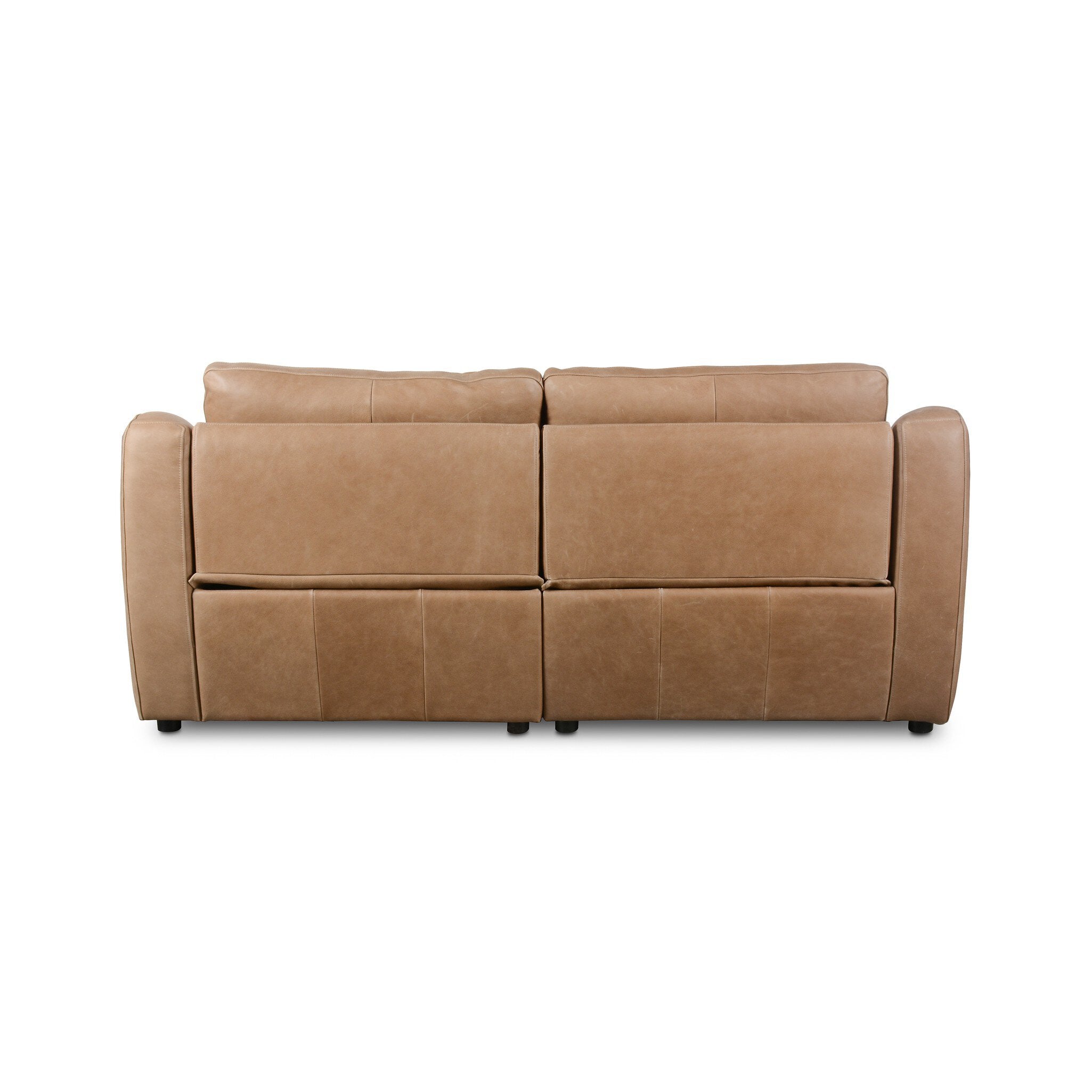 Featuring Crawford Palermo Drift Power Recliner 2-Piece Sectional Sofa by Four Hands at Amethyst Home. A fresh take on the classic recliner. Customize your comfort level with the push of hidden buttons with pieces in our Power Motion collection. Made from caramel top-grain leather. Includes 9'5" power cord. There is a six-motor maximum per power outlet. Each motor comes with a two-yea. Amethyst Home provides interior design, new construction, custom furniture, and area rugs in the Miami metro area