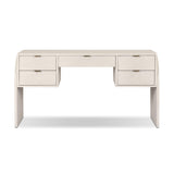 Cressida Desk - Ivory Painted Linen | shipping 10/10/2026