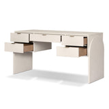 Cressida Desk - Ivory Painted Linen | shipping 10/10/2026