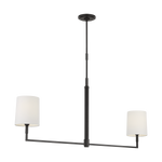 Featuring Danica Large Linear Chandelier Aged Iron by Visual Comfort at Amethyst Home. Elevate your space with the Danica Large Linear Chandelier in Aged Iron. This exquisite chandelier seamlessly combines form and function, with its elegant design and illuminating light. Perfect for creating a luxurious ambiance, this chandelier is the perfect addition to any sophisticated setti. Amethyst Home provides interior design, new construction, custom furniture, and area rugs in the Alpharetta metro area