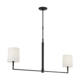 Featuring Danica Large Linear Chandelier Aged Iron by Visual Comfort at Amethyst Home. Elevate your space with the Danica Large Linear Chandelier in Aged Iron. This exquisite chandelier seamlessly combines form and function, with its elegant design and illuminating light. Perfect for creating a luxurious ambiance, this chandelier is the perfect addition to any sophisticated setti. Amethyst Home provides interior design, new construction, custom furniture, and area rugs in the Alpharetta metro area