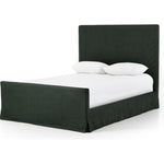 Featuring Daphne Brussels Pine Slipcover Bed by Four Hands at Amethyst Home. Grand high back and matte linen beauty -- the Daphne bed is a dream!
Slipcovered bed upholstered in sustainably made Belgian Linen. Naturally durable and soft to the touch, Libeco-sourced linens are artisan-made and free of toxic chemicals. Slipcovered styles are fully removable and machine-washable for e. Amethyst Home provides interior design, new construction, custom furniture and area rugs in the Washington metro area