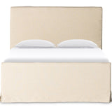 Featuring Daphne Natural Slipcover Bed by Four Hands at Amethyst Home. Slipcovered bed upholstered in sustainably made Belgian Linenâ„¢. Naturally durable and soft to the touch, Libecoâ„¢-sourced linens are artisan-made and free of toxic chemicals. Slipcovered styles are fully removable and machine-washable for easy care.
Overall Dimensions: 67"W x 90"L x 60"HColors: Brussels . Amethyst Home provides interior design, new construction, custom furniture and area rugs in the Salt Lake City metro area