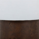 Daxton Table Lamp - Dark Brown Mappa Burl
