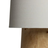 Daxton Table Lamp - Light Mappa Burl