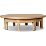 Derek Bleached Oak Coffee Table  Four Hands