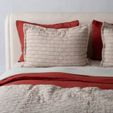 Diamond Ticking Sham