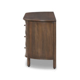 Divion 6 Drawer Dresser - Warm Brown Mango | shipping 11/10/2026