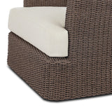 Doane Outdoor Swivel Chair - Vergo Cream