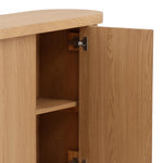 Featuring Elara Sideboard by Dovetail at Amethyst Home. Efficiently organize your dining space with the Elara Sideboard. This sideboard provides ample storage for your dinnerware and can be used as a serving station. Its sleek design adds a touch of elegance to any room. Crafted from high-quality materials, it offers both style and functionality.
Depth : 14 i. Amethyst Home provides interior design, new home construction design consulting, vintage area rugs, and lighting in the Houston metro area.