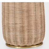 Featuring Dumar Large Table Lamp Blonde Rattan by Visual Comfort at Amethyst Home. Elevate your space with the Dumar Large Table Lamp in Blonde Rattan. This exquisite lamp adds warmth and style to any room, with its intricate rattan design and soft lighting. Perfect for creating a luxurious ambiance, while providing functional lighting for your home.
Overall Dimensions: 20" L x 2. Amethyst Home provides interior design, new construction, custom furniture, and area rugs in the Scottsdale metro area