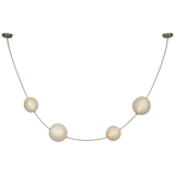 Featuring Dune Belted Light Ash Suede and Mottled Brass by Visual Comfort at Amethyst Home. Dune Belted Light in Russet Suede and Mottled Brass with Fizzy Nude Glass
Overall Dimensions: 58.5" L x 58.5" W x 72.75" H
Weight: 21 lbs.. Amethyst Home provides interior design, new construction, custom furniture, and area rugs in the San Diego metro area