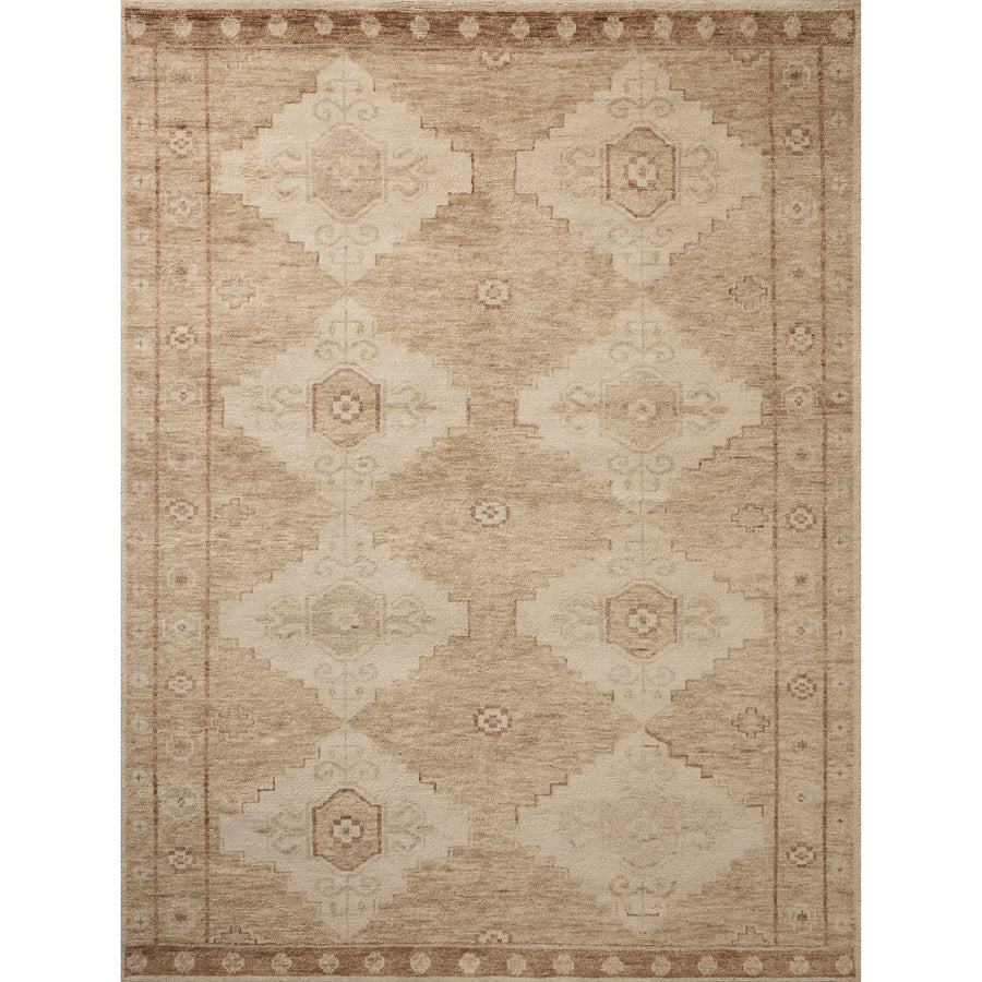 Micah Beige / Ecru Hand-Knotted Rug