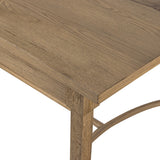 Edison Dining Table - Worn Oak - Worn Oak Veneer