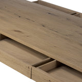 Edison Dining Table - Worn Oak - Worn Oak Veneer