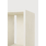 Featuring Elements Microcement Bedside Table by Ethnicraft at Amethyst Home. Elegant simplicity forms the basis of the Elements collection. Seamless and softened forms blend perfectly with textural character at the expert hands of artisans. Each piece offers a slightly unique identity with a high-performing, fine, earthy stone finish. Elements make a durable and stylish additi. Amethyst Home provides interior design, new construction, custom furniture, and area rugs in the Newport Beach metro area