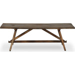 Elio Burnt Bleached Oak Small Coffee Table  Four Hands