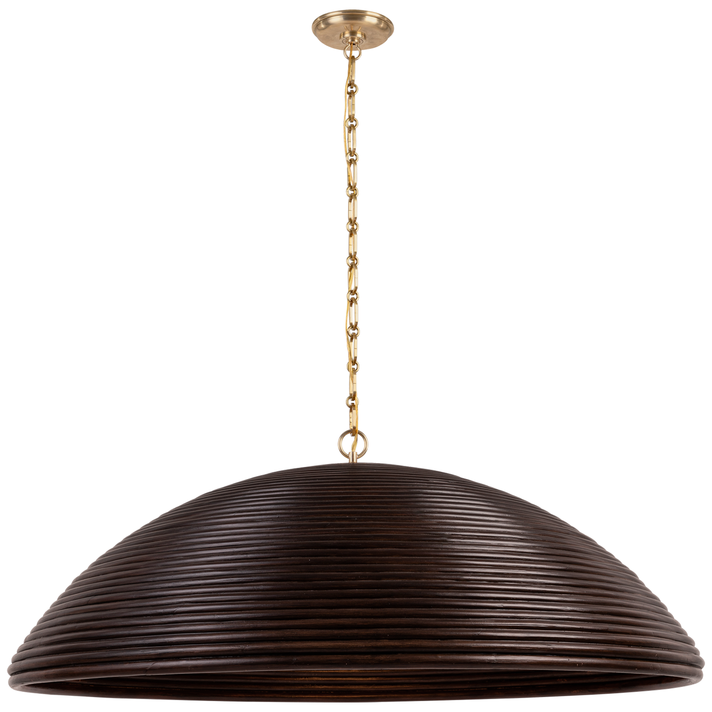 Featuring Emerson 42" Pendant Hand-Rubbed Antique Brass by Visual Comfort at Amethyst Home. Elevate your space with the Emerson 42" Pendant in Hand-Rubbed Antique Brass. This stunning pendant exudes elegant luxury, making it the perfect addition to any sophisticated home. The hand-rubbed antique brass finish adds a touch of exclusivity, while the pendant design creates a stunning . Amethyst Home provides interior design, new construction, custom furniture, and area rugs in the Nashville metro area