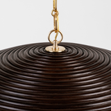 Featuring Emerson 42" Pendant Hand-Rubbed Antique Brass by Visual Comfort at Amethyst Home. Elevate your space with the Emerson 42" Pendant in Hand-Rubbed Antique Brass. This stunning pendant exudes elegant luxury, making it the perfect addition to any sophisticated home. The hand-rubbed antique brass finish adds a touch of exclusivity, while the pendant design creates a stunn. Amethyst Home provides interior design, new construction, custom furniture, and area rugs in the Newport Beach metro area