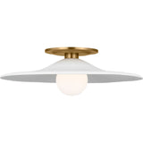 Endicott 16 Flush Mount - Burnished Brass | shipping 12/26/2026