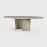The Canyon masterfully captures the essence of fluid movement into a solid form. Mirroring the natural flow and balance of a canyon, this dining table features legs positioned to interact dynamically, creating a corresponding yet intriguing balance. Amethyst Home provides interior design, new home construction design consulting, vintage area rugs, and lighting in the Tampa metro area.