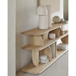 Featuring Geometric Oak Sofa Console by Ethnicraft at Amethyst Home. In the Geometric collection, shapes intersect in unexpected ways, creating playful contrasts with light and shadow at every angle. The Geometric console offers an eye-catching addition to an entry or hallway.

IIDA/HD Expo 2024 Product Design Awards – Winner – Casegoods and Freestanding Fu. Amethyst Home provides interior design, new home construction design consulting, vintage area rugs, and lighting in the San Diego metro area.