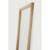 Frame your reflection with the elegant oak Light Frame mirror. Lean this full-length mirror against the wall, or mount it up vertically or horizontally. Tall and bold, this mirror handsomely adds brightness and stature to the living space Amethyst Home provides interior design, new home construction design consulting, vintage area rugs, and lighting in the Park City metro area.