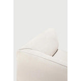 Combining elegance and sleek lines in a relaxed silhouette, the Monocle feels refined, inviting and grounded. Its soft cushions bring an indoor level of comfort to outdoor living, while the solid wooden base anchors the piece with warmth and balance. Amethyst Home provides interior design, new home construction design consulting, vintage area rugs, and lighting in the San Diego metro area.