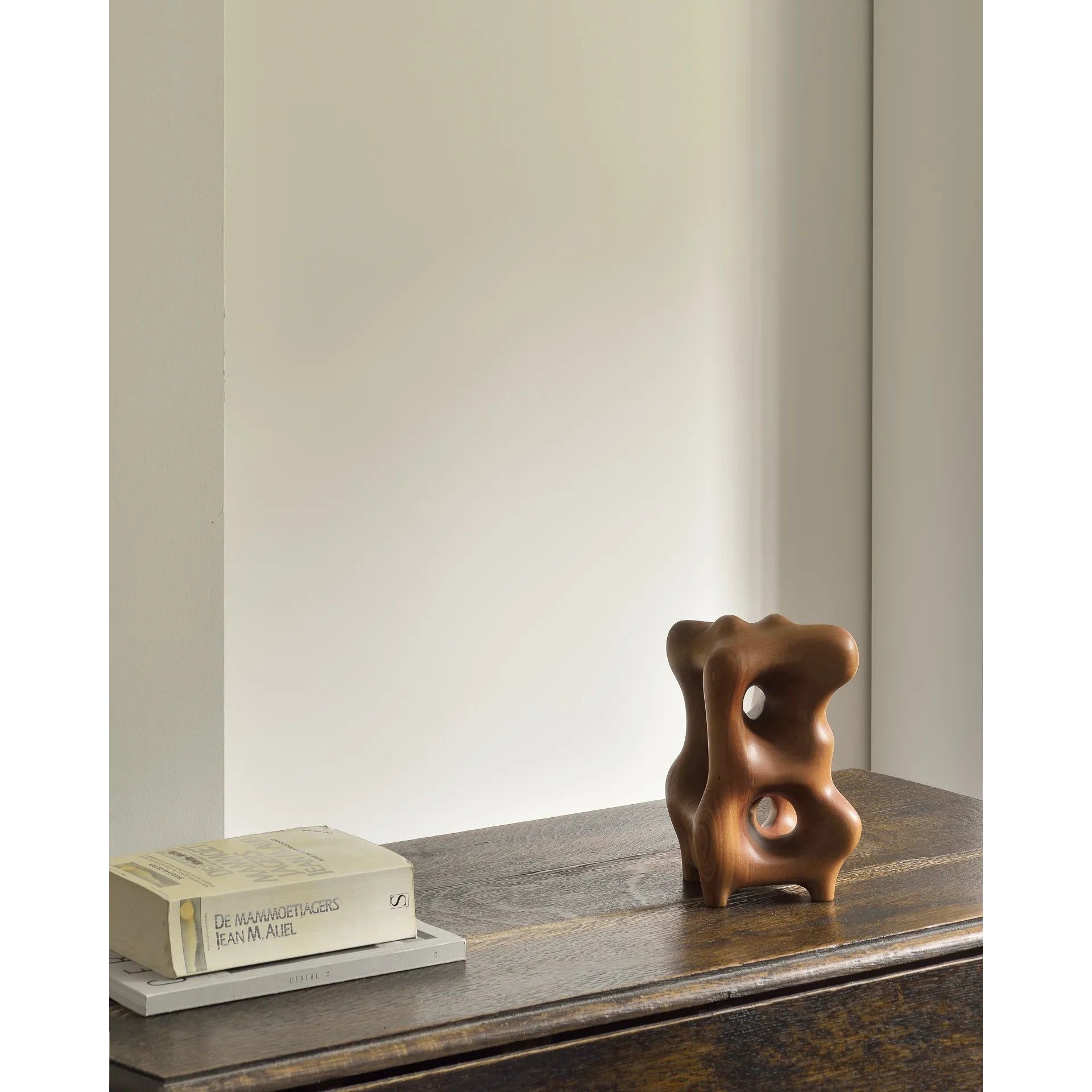 Featuring Natural Mahogany Organic Sculpture by Ethnicraft at Amethyst Home. The contemporary sculptures series was crafted by our in-house master sculptor, Hartoyo. In each piece, the solid mahogany wood is sublimed into geometric and organic shapes. Beautiful from every angle and with the changing light of the day, these intriguing pieces will layer meani. Amethyst Home provides interior design, new home construction design consulting, vintage area rugs, and lighting in the Park City metro area.