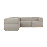 Evander Outdoor 5 Pc Sectional - Ramiro Ecru