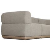 Evander Outdoor 5 Pc Sectional - Ramiro Ecru