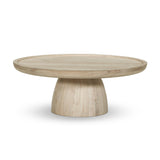 Evara Coffee Table - Natural White Neem | shipping 10/15/2026