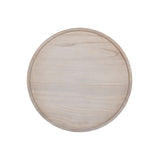 Evara End Table - Natural White Neem | shipping 09/25/2026