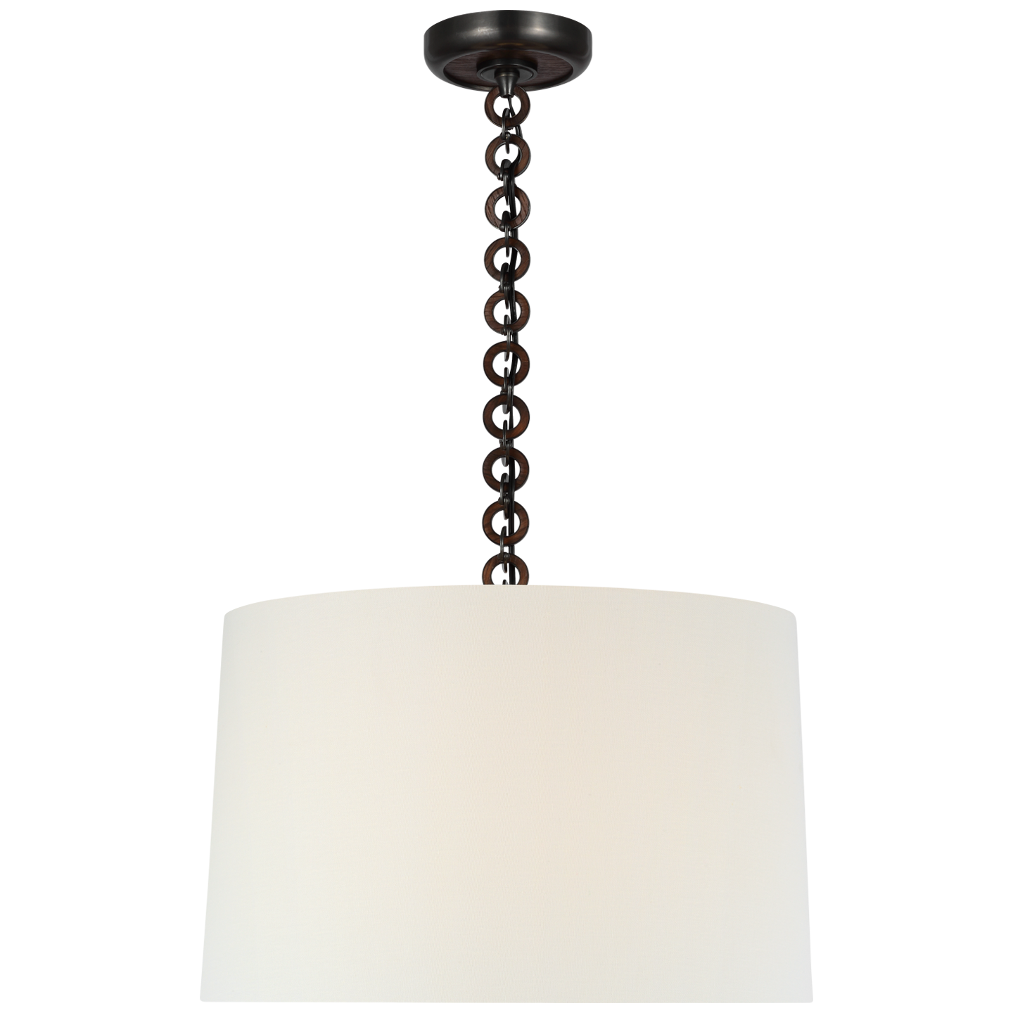 Featuring Evelyn 19" Hanging Shade Bronze and Natural Oak by Visual Comfort at Amethyst Home. Elevate your space with our Evelyn 19" Hanging Shade in Bronze and Natural Oak. A sleek and modern design that brings warm and natural light to any room. Transform your home into a sophisticated oasis with this exquisite and exclusive addition.
Overall Dimensions: 19" L x 19" W x 13.5" . Amethyst Home provides interior design, new construction, custom furniture, and area rugs in the Kansas City metro area