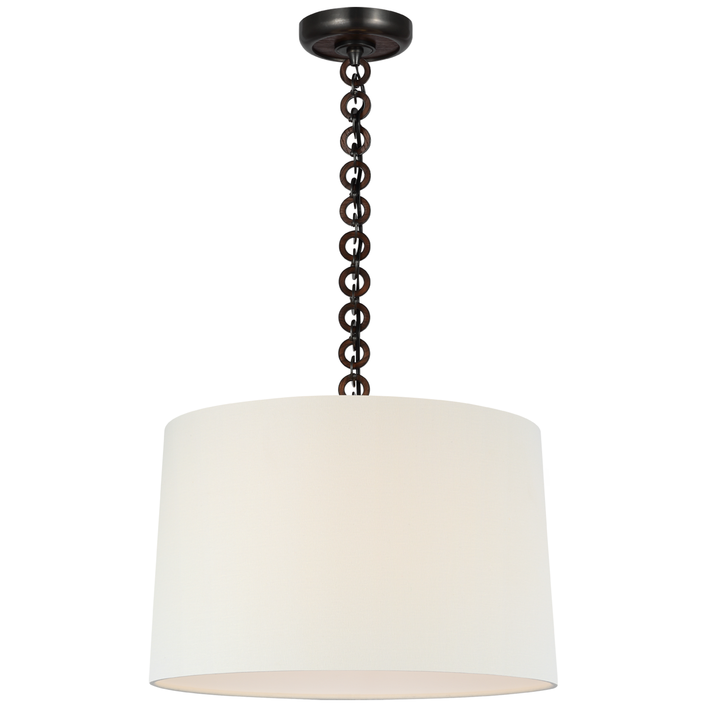 Featuring Evelyn 19" Hanging Shade Bronze and Natural Oak by Visual Comfort at Amethyst Home. Elevate your space with our Evelyn 19" Hanging Shade in Bronze and Natural Oak. A sleek and modern design that brings warm and natural light to any room. Transform your home into a sophisticated oasis with this exquisite and exclusive addition.
Overall Dimensions: 19" L x 19" W x 13.. Amethyst Home provides interior design, new construction, custom furniture, and area rugs in the Salt Lake City metro area