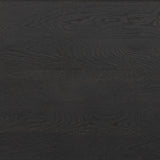 Featuring Ezri Black Oak Sideboard by Four Hands at Amethyst Home. Grain and character variation within a solid oak finish give this sideboard organic visual interest. The carved design and floor-to-top cylinder legs give a primitive look that balances the movement of the wood pattern.Overall Dimensions: 98.00"w x 18.00"d x 34.00"hWeight : 245.38 lbsMaterials : Solid Oak. Amethyst Home provides interior design, new construction, custom furniture, and area rugs in the Newport Beach metro area