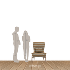 A modern masterpiece and Verellen best seller, the Fernando Wing Chair has a gorgeous, exposed wood base and is the perfect place to snuggle with your furry friend or drink your favorite warm drink. This chair features: Amethyst Home provides interior design, new home construction design consulting, vintage area rugs, and lighting in the Houston metro area.