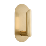 Featuring Fielle Small Sconce Hand Rubbed Antique Brass by Visual Comfort at Amethyst Home. The Fielle series by Kelly Wearstler is a clever design fitted with integrated LED technology with a seriously pared-down profile. Featuring minimalist silhouettes with modern design details, the distinctive Fielle series offers a versatile range of lighting, including sconces, table an. Amethyst Home provides interior design, new construction, custom furniture, and area rugs in the Winter Garden metro area