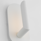 Featuring Fielle Small Sconce Soft White by Visual Comfort at Amethyst Home. The Fielle series by Kelly Wearstler is a clever design fitted with integrated LED technology with a seriously pared-down profile. Featuring minimalist silhouettes with modern design details, the distinctive Fielle series offers a versatile range of lighting, including sconces, table and floor lamps. Mod. Amethyst Home provides interior design, new construction, custom furniture, and area rugs in the Des Moines metro area