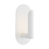 Featuring Fielle Small Sconce Soft White by Visual Comfort at Amethyst Home. The Fielle series by Kelly Wearstler is a clever design fitted with integrated LED technology with a seriously pared-down profile. Featuring minimalist silhouettes with modern design details, the distinctive Fielle series offers a versatile range of lighting, including sconces, table and floor lamps. Mode. Amethyst Home provides interior design, new construction, custom furniture, and area rugs in the San Diego metro area