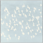 Featuring Flight of Passage 1 Art by Wendover Art at Amethyst Home. Dreamy soft birds in flight on a powder blue canvas.  Peaceful and mesmerizing.
Specialty: Giclee on Raw Canvas, Gallery WrappedMedium : Raw CanvasSize : 49.25"w x 49.25"hTreatment : Gallery Wrapped Framed as shown.  Amethyst Home provides interior design, new home construction design consulting, vintage area rugs, and lighting in the Miami metro area.