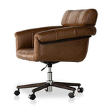 As lovers of wabi sabi aesthetics at Amethyst, we love the nature inspired Arnold Desk Chair - Sonoma Chestnut. This item pairs well with other brands such as Four Hands and is perfect for loft homes Amethyst Home provides interior design, new home construction design consulting, vintage area rugs, and lighting in the Nashville metro area.
