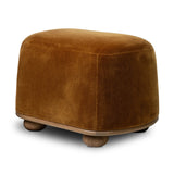 As enthusiasts of natural materials at Amethyst, we love the warm modern inspired Bilbury Oval Ottoman - Monte Tobacco. This item pairs well with other brands such as Surya and is perfect for eclectic homes Amethyst Home provides interior design, new home construction design consulting, vintage area rugs, and lighting in the Charlotte metro area.