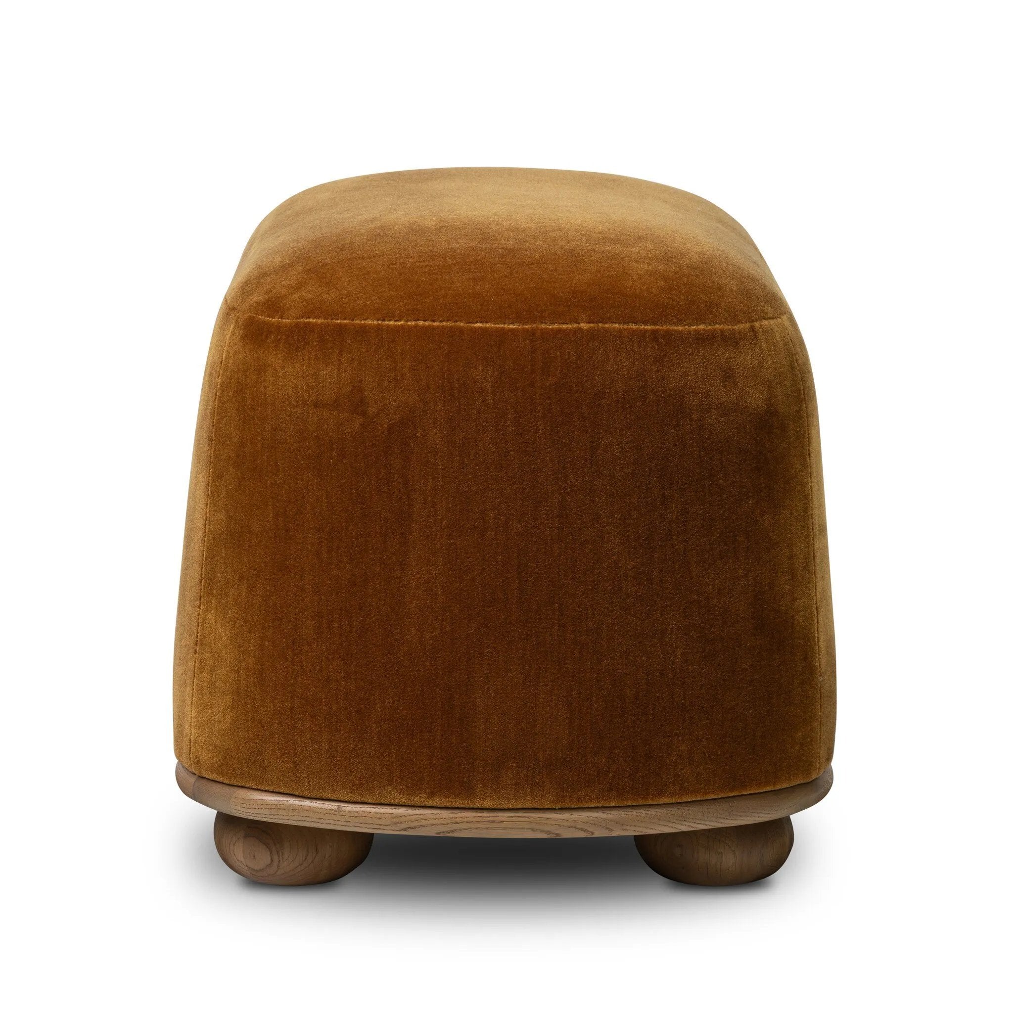 As enthusiasts of natural materials at Amethyst, we love the warm modern inspired Bilbury Oval Ottoman - Monte Tobacco. This item pairs well with other brands such as Surya and is perfect for eclectic homes Amethyst Home provides interior design, new home construction design consulting, vintage area rugs, and lighting in the Omaha metro area.