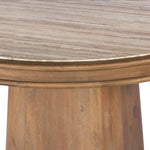 As fans of clean style at Amethyst, we love the warm modern inspired Bourne Dining Table - Light Beige Travertine. This item pairs well with other brands such as Surya and is perfect for color drenched homes Amethyst Home provides interior design, new home construction design consulting, vintage area rugs, and lighting in the Monterey metro area.