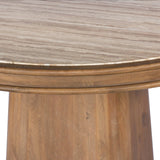 As fans of clean style at Amethyst, we love the warm modern inspired Bourne Dining Table - Light Beige Travertine. This item pairs well with other brands such as Surya and is perfect for color drenched homes Amethyst Home provides interior design, new home construction design consulting, vintage area rugs, and lighting in the Monterey metro area.