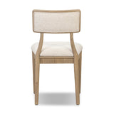 As fans of luxe style at Amethyst, we love the nature inspired Burkhart Dining Chair - Charter Oatmeal. This item pairs well with other brands such as Surya and is perfect for modern homes Amethyst Home provides interior design, new home construction design consulting, vintage area rugs, and lighting in the Austin metro area.