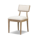 As fans of luxe style at Amethyst, we love the nature inspired Burkhart Dining Chair - Charter Oatmeal. This item pairs well with other brands such as Surya and is perfect for modern homes Amethyst Home provides interior design, new home construction design consulting, vintage area rugs, and lighting in the Boston metro area.